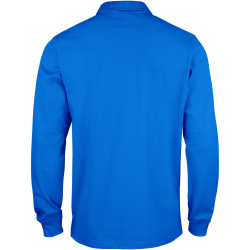 CLIQUE Classic Lincoln langarm Poloshirt Herren 55 - royalblau XS