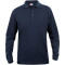 CLIQUE Classic Lincoln langarm Poloshirt Herren 580 - dunkelblau XS
