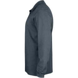 CLIQUE Classic Lincoln langarm Poloshirt Herren 955 - anthrazit meliert XS