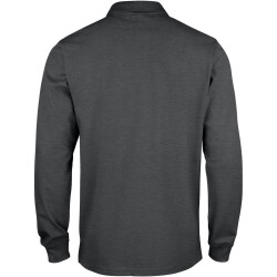 CLIQUE Classic Lincoln langarm Poloshirt Herren 955 - anthrazit meliert XXL