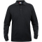 CLIQUE Classic Lincoln langarm Poloshirt Herren 99 - schwarz XS