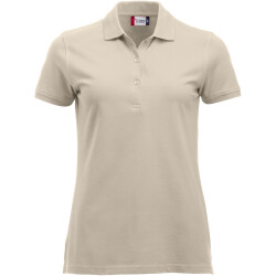 CLIQUE Classic Marion Poloshirt Damen 815 - helles beige XS