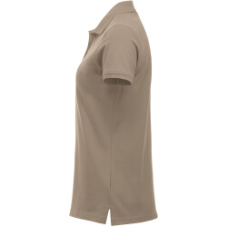 CLIQUE Classic Marion Poloshirt Damen 820 - caffe latte XL