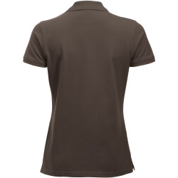 CLIQUE Classic Marion Poloshirt Damen 825 - dunkles mocca XS