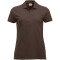 CLIQUE Classic Marion Poloshirt Damen 825 - dunkles mocca XS