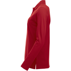 CLIQUE Classic Marion langarm Poloshirt Damen 35 - rot XS