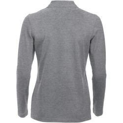 CLIQUE Classic Marion langarm Poloshirt Damen 95 - grau...