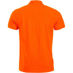 CLIQUE Manhattan Poloshirt Herren 170 - visibility orange XS