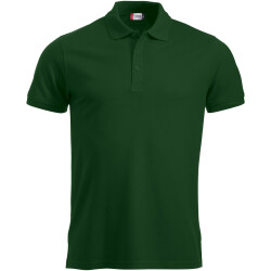 CLIQUE Manhattan Poloshirt Herren 68 - flaschengrün XS