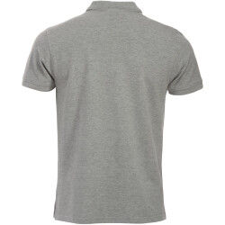 CLIQUE Manhattan Poloshirt Herren 95 - grau meliert XS
