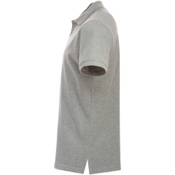 CLIQUE Manhattan Poloshirt Herren 95 - grau meliert XS