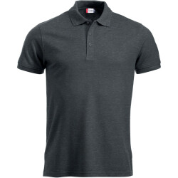 CLIQUE Manhattan Poloshirt Herren 955 - anthrazit meliert XS