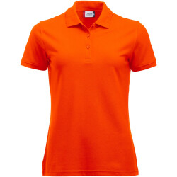 CLIQUE Manhattan Poloshirt Damen 170 - visibility orange XS