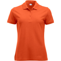 CLIQUE Manhattan Poloshirt Damen 18 - orange XS