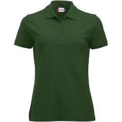 CLIQUE Manhattan Poloshirt Damen 68 - flaschengrün XS