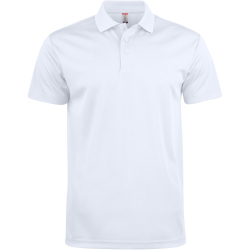 CLIQUE Basic Active Poloshirt Herren 00 - white XS
