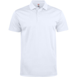 CLIQUE Basic Active Poloshirt Herren 00 - white M