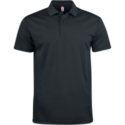 CLIQUE Basic Active Poloshirt Herren 99 - black XS
