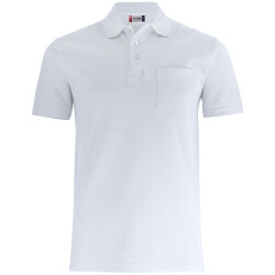 CLIQUE Basic Pocket Poloshirt 00 - weiß M