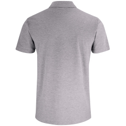 CLIQUE Basic Pocket Poloshirt 95 - grau meliert XS