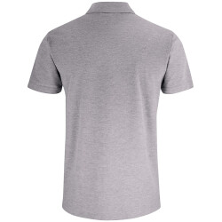 CLIQUE Basic Pocket Poloshirt 95 - grau meliert L