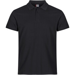 CLIQUE Heavy Premium Poloshirt Herren 99 - schwarz XS
