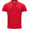 CLIQUE Classic Bio-Baumwoll Poloshirt Herren 35 - rot XS