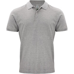 CLIQUE Classic Bio-Baumwoll Poloshirt Herren 95 - grey...