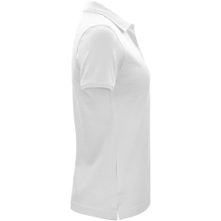 CLIQUE Classic Bio-Baumwoll Poloshirt Damen 00 - wei&szlig; XS