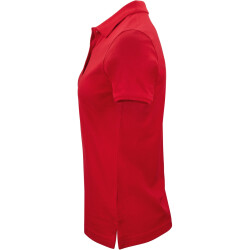 CLIQUE Classic Bio-Baumwoll Poloshirt Damen 35 - rot XS