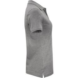 CLIQUE Classic Bio-Baumwoll Poloshirt Damen 95 - grey melange XS