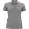 CLIQUE Classic Bio-Baumwoll Poloshirt Damen 95 - grey melange XS