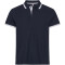 CLIQUE Austin Poloshirt Herren 580 - dunkelblau/weiß XS