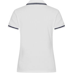 CLIQUE Astoria Poloshirt Damen 00 - weiß/dunkelblau XS