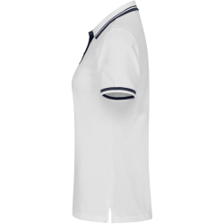 CLIQUE Astoria Poloshirt Damen 00 - wei&szlig;/dunkelblau XS