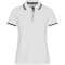 CLIQUE Astoria Poloshirt Damen 00 - weiß/dunkelblau L