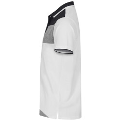 CLIQUE Conrad Poloshirt 00 - weiß/graumeliert XS