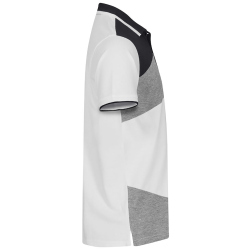 CLIQUE Conrad Poloshirt 00 - wei&szlig;/graumeliert XS
