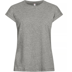 CLIQUE Fashion T-Shirt Damen 95 - grau meliert XS
