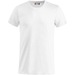 CLIQUE Basic T-Shirt Herren 00 - wei&szlig; S