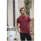 CLIQUE Basic T-Shirt Herren 38 - bordeaux XS
