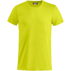 CLIQUE Basic T-Shirt Herren 600 - signalgrün XL