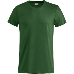 CLIQUE Basic T-Shirt Herren 68 - flaschengrün XS