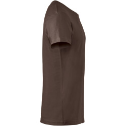 CLIQUE Basic T-Shirt Herren 825 - dunkles mocca XS