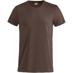 CLIQUE Basic T-Shirt Herren 825 - dunkles mocca XL