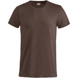 CLIQUE Basic T-Shirt Herren 825 - dunkles mocca XXL