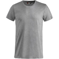 CLIQUE Basic T-Shirt Herren 95 - grau meliert XS