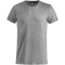 CLIQUE Basic T-Shirt Herren 95 - grau meliert XS