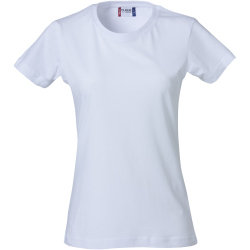 CLIQUE Basic T-Shirt Damen 00 - weiß XS