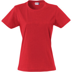 CLIQUE Basic T-Shirt Damen 35 - rot XS